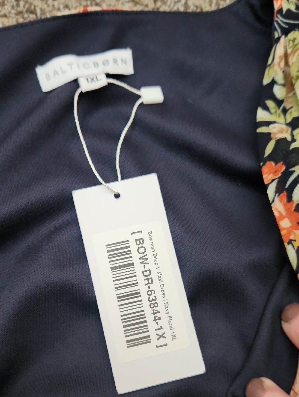 Baltic Born Bowman Deep V Maxi Dress Size 1X - Picture 15 of 16